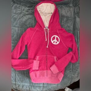 Vintage Peace Love Pink Tracksuit